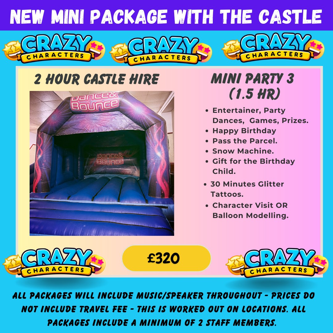 Mini Package with Castle - £320