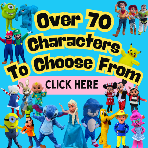 Over 70 Characters To Choose From - Click Here